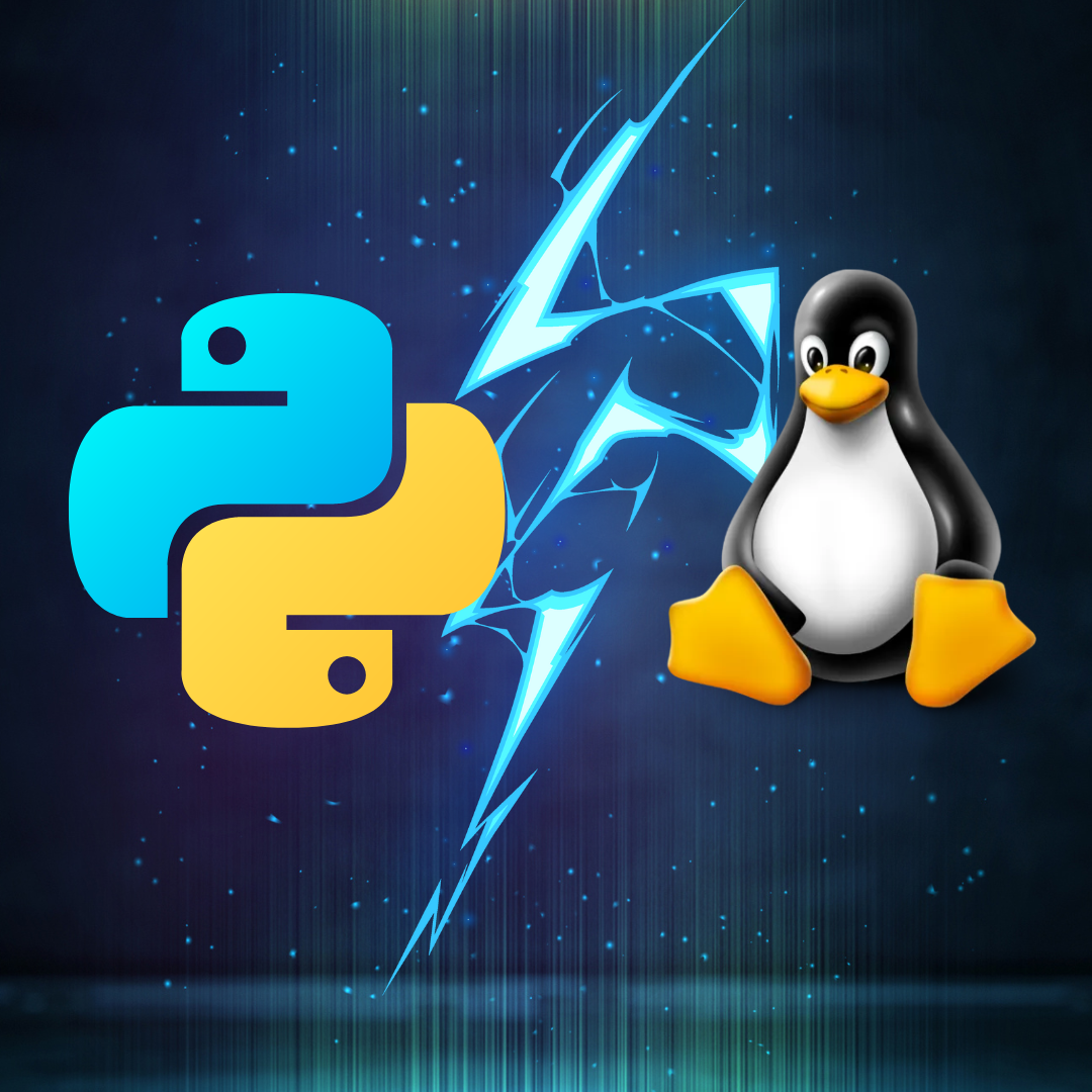 Automated Facility Reservation with Python and Linux An image of a Python logo and a Tux penguin logo